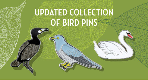 Updated collection of bird pins